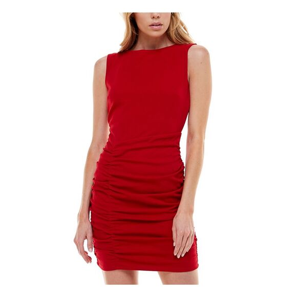 EMERALD SUNDAE Dresses & Skirts - EMERALD SUNDAE Womens Mini Dress Red Sleeveless Pullover Styling Juniors XXL